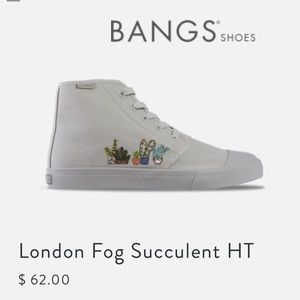 BANGS London Fog Succulent high tops
